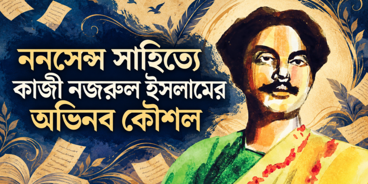 ননসেন্স সাহিত্যে কাজী নজরুল ইসলামের অভিনব কৌশল